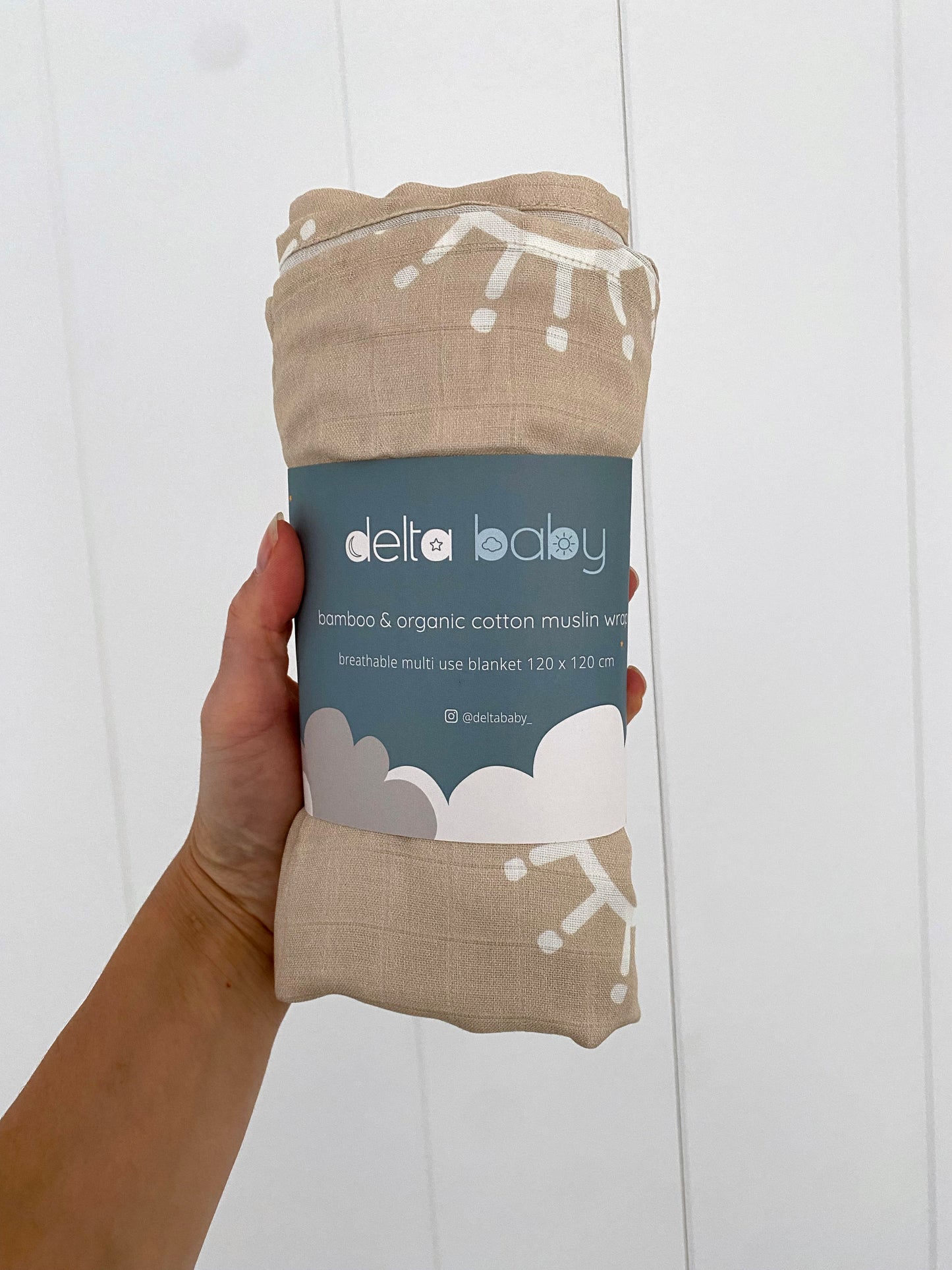 protect me 2.0  | organic muslin wrap